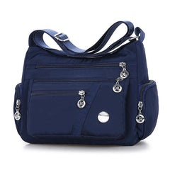Nylon Crossbody Bag for Women Zipper Coin Purse Shoulder Bag