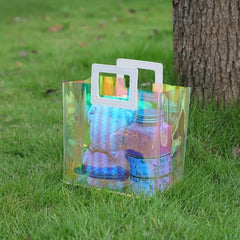 Laser Gift Handbag Multifunctional Storage Bag Lightweight Reusable