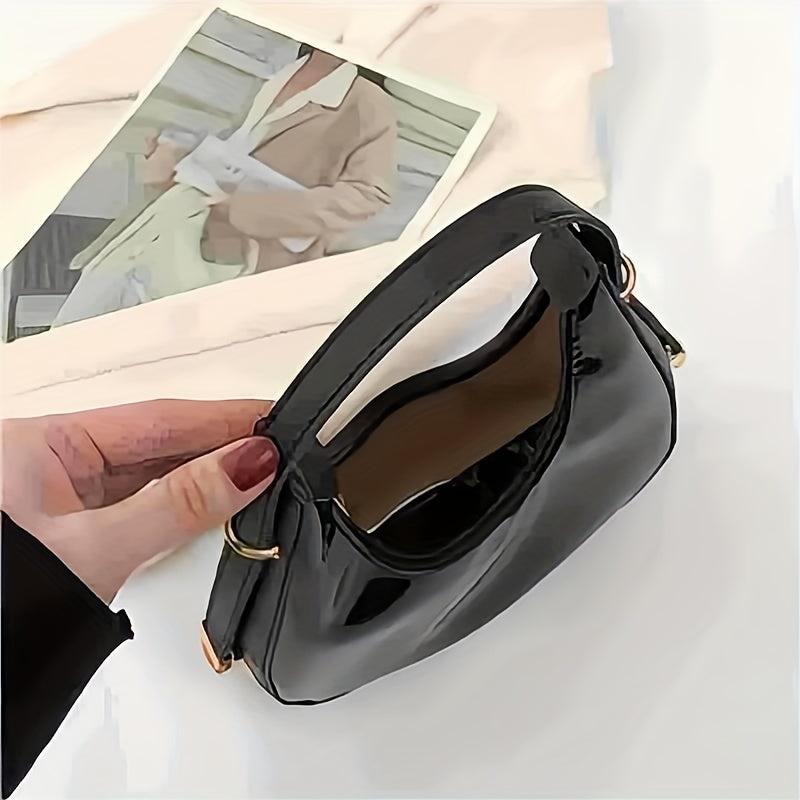Clear Dumpling Underarm Jelly Bag Acrylic Shoulder Purse