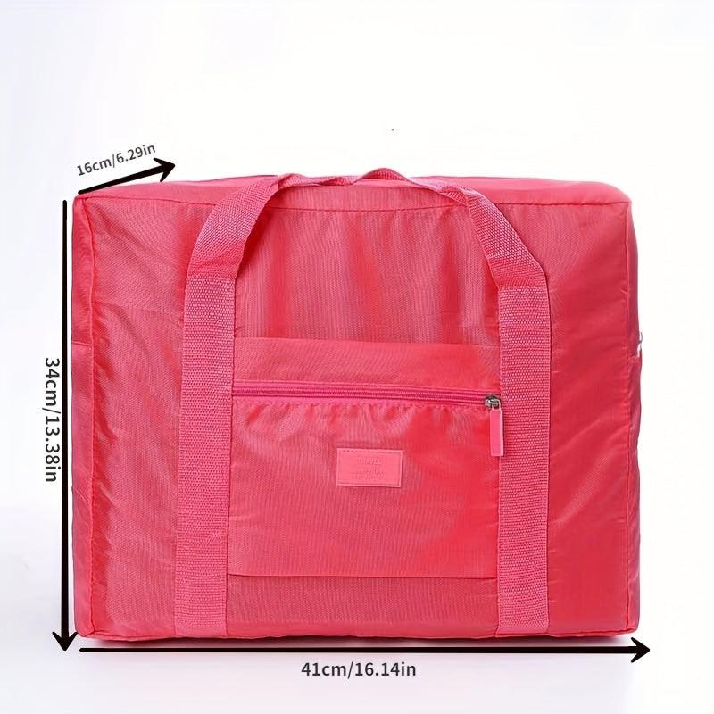 Large Capacity Travel Storage Bag Foldable Duffle Bag with Zipper