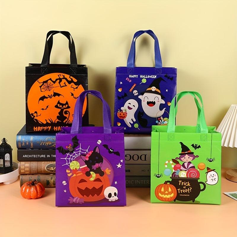 Halloween Non-woven Tote Bag Ghost Pumpkin Gift Handbag