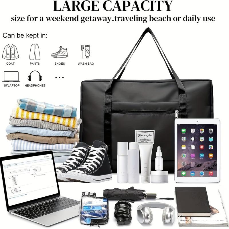 Large Capacity Duffle Bag Sports Fitness Gym Carry On Weekender Overnight