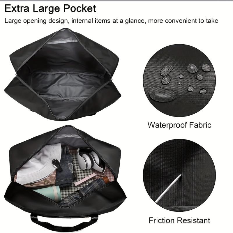 Large Capacity Duffle Bag Sports Fitness Gym Carry On Weekender Overnight