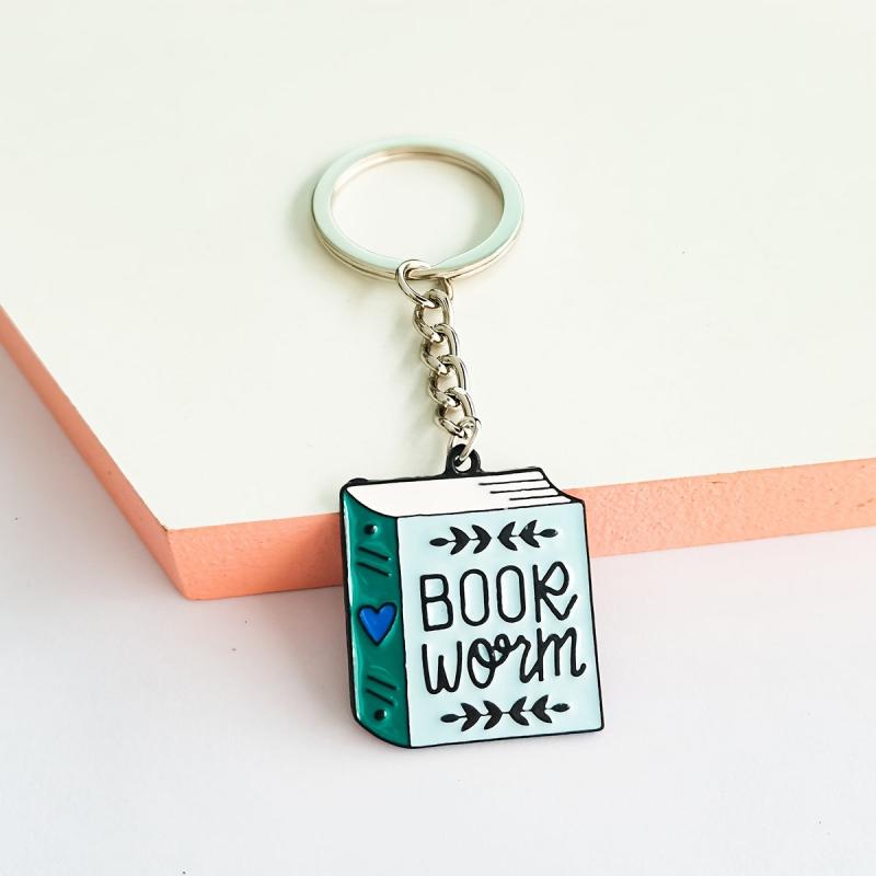Cartoon Comic Book Key Chain Colorful Bag Charm 1pc