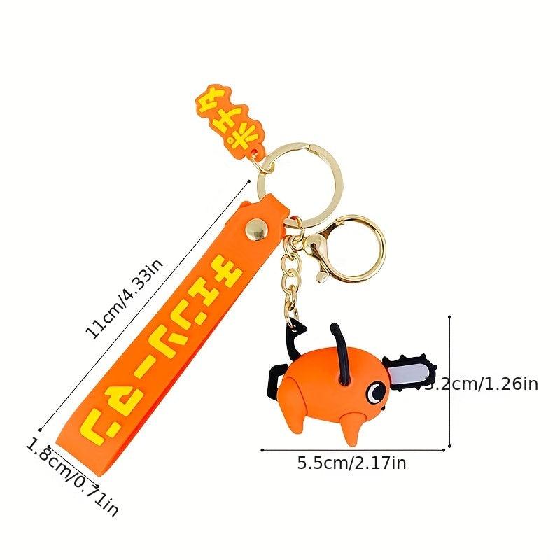 Anime Keychain Cartoon Charm Keyring Bag Accessory Phone Pendant Car Ornament