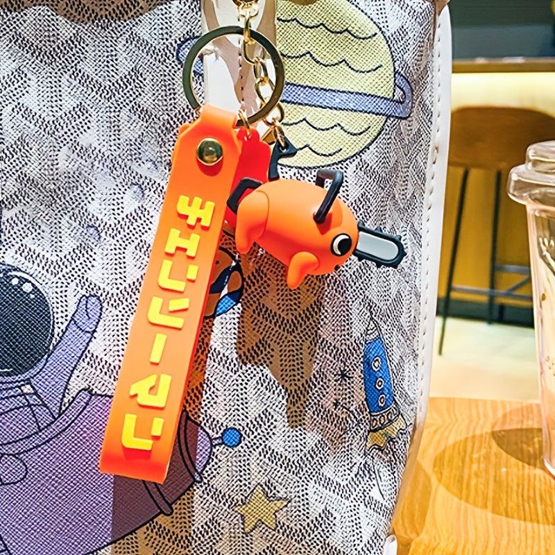 Anime Keychain Cartoon Charm Keyring Bag Accessory Phone Pendant Car Ornament