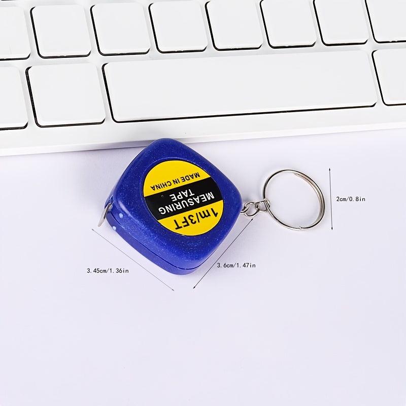Portable Retractable Soft Ruler Tape Measure Keychain Body Mini Sewing Tailor