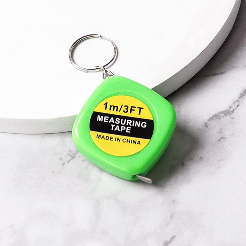 Portable Retractable Soft Ruler Tape Measure Keychain Body Mini Sewing Tailor