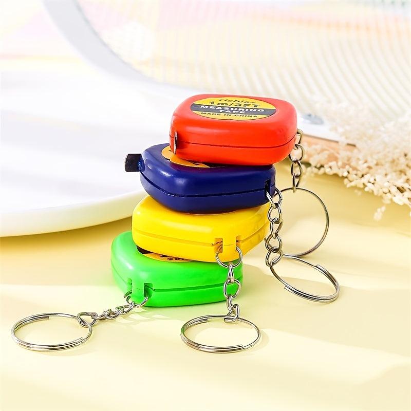 Portable Retractable Soft Ruler Tape Measure Keychain Body Mini Sewing Tailor