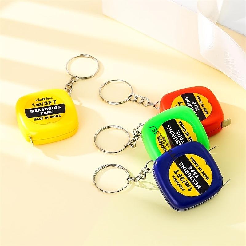 Portable Retractable Soft Ruler Tape Measure Keychain Body Mini Sewing Tailor