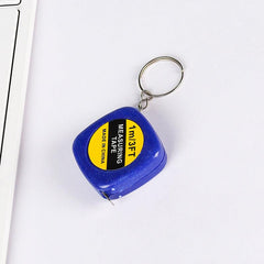 Portable Retractable Soft Ruler Tape Measure Keychain Body Mini Sewing Tailor