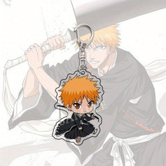 Cartoon Keychain Pendant Animation Figure Key Chain Pendant Anime Stuff