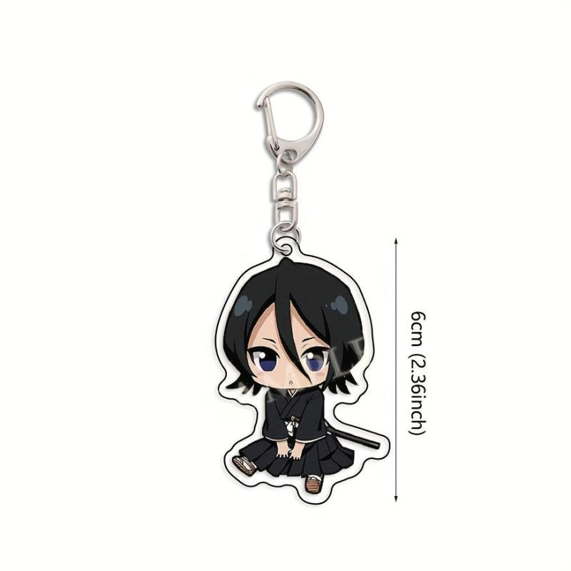 Cartoon Keychain Pendant Animation Figure Key Chain Pendant Anime Stuff