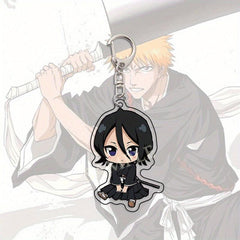 Cartoon Keychain Pendant Animation Figure Key Chain Pendant Anime Stuff
