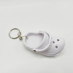Cute Clogs Shoe Charms Keychain Pendant Sandal Decor for Kids Gift