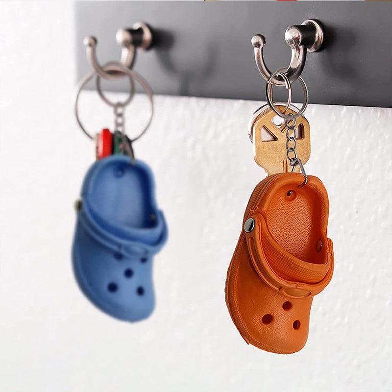 Cute Clogs Shoe Charms Keychain Pendant Sandal Decor for Kids Gift