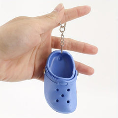 Cute Clogs Shoe Charms Keychain Pendant Sandal Decor for Kids Gift