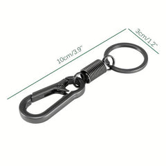 Carabiner Shape Keychain Key Chain Car Key Fob Bag Key Rings Pendant