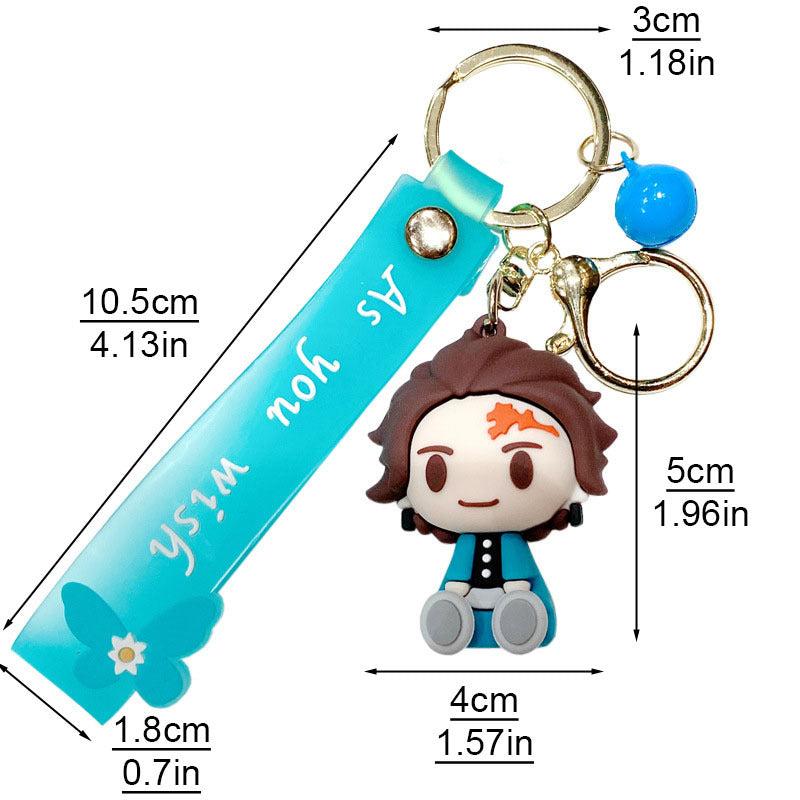 Cartoon Keychain Accessory Key Ring Key Wallet Backpack Pendant For Girls
