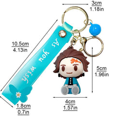 Cartoon Keychain Accessory Key Ring Key Wallet Backpack Pendant For Girls