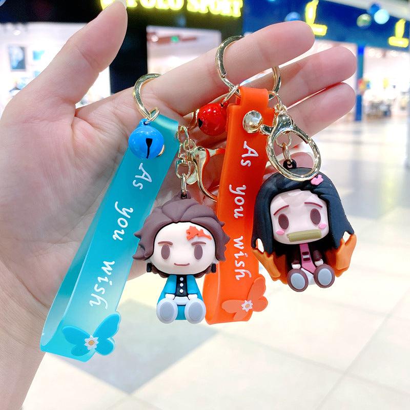 Cartoon Keychain Accessory Key Ring Key Wallet Backpack Pendant For Girls