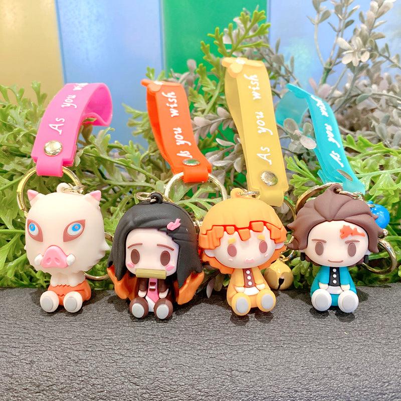 Cartoon Keychain Accessory Key Ring Key Wallet Backpack Pendant For Girls