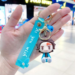 Cartoon Keychain Accessory Key Ring Key Wallet Backpack Pendant For Girls