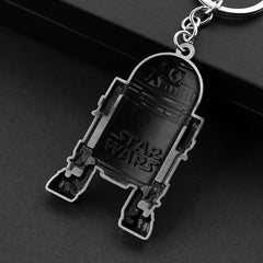 Cartoon Spaceship Metal Keychain Alloy Key Ring Backpack Pants Accessories
