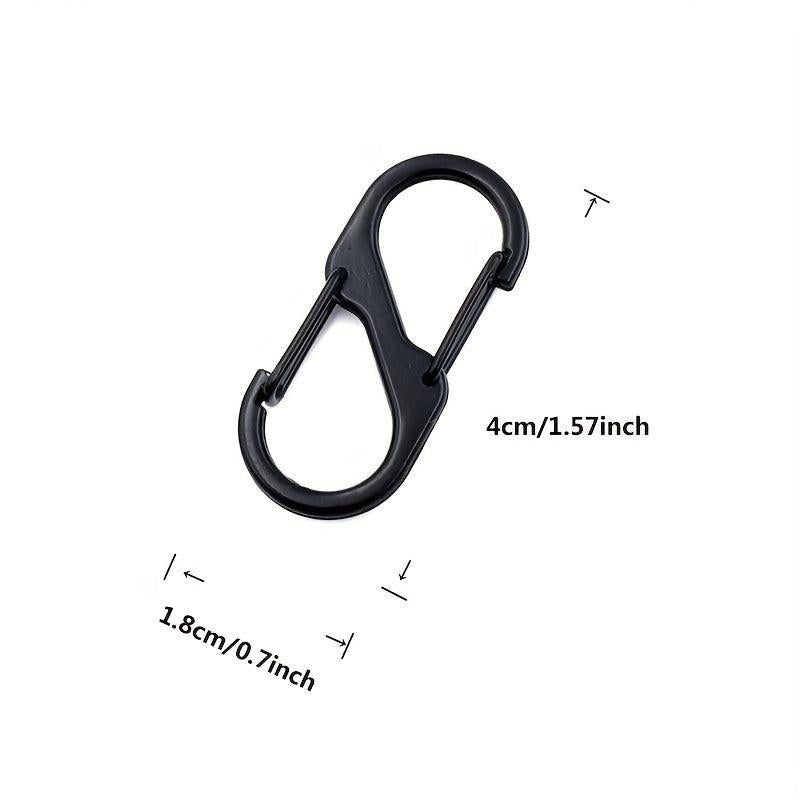S Spring Buckle Keychain Pendant for Men