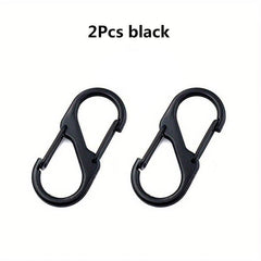 S Spring Buckle Keychain Pendant for Men