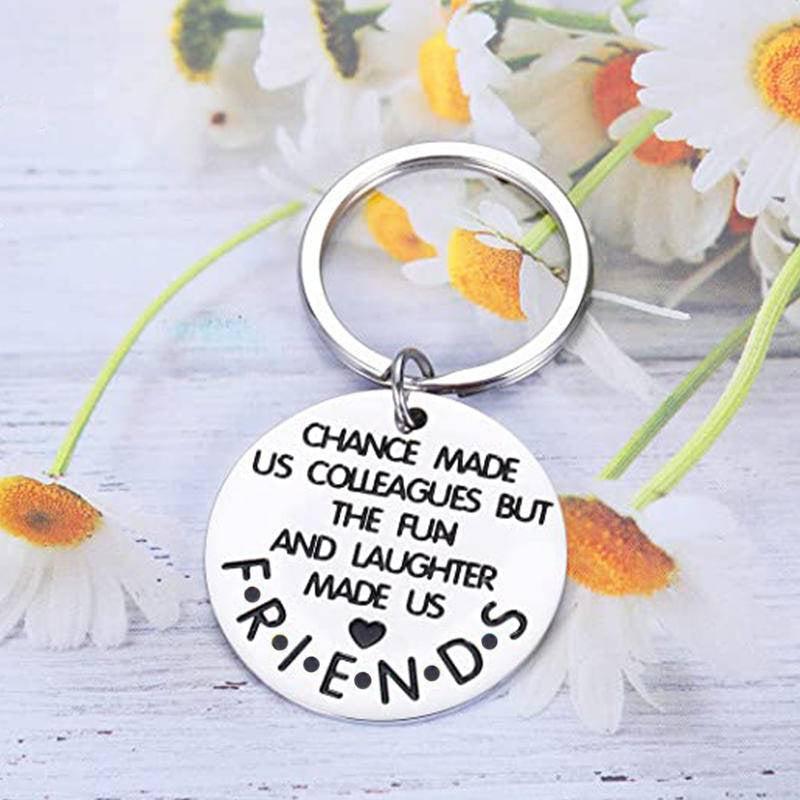 Coworker Keychain Colleague For Birthday Christmas Friends Women Men Key Chain