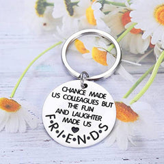 Coworker Keychain Colleague For Birthday Christmas Friends Women Men Key Chain