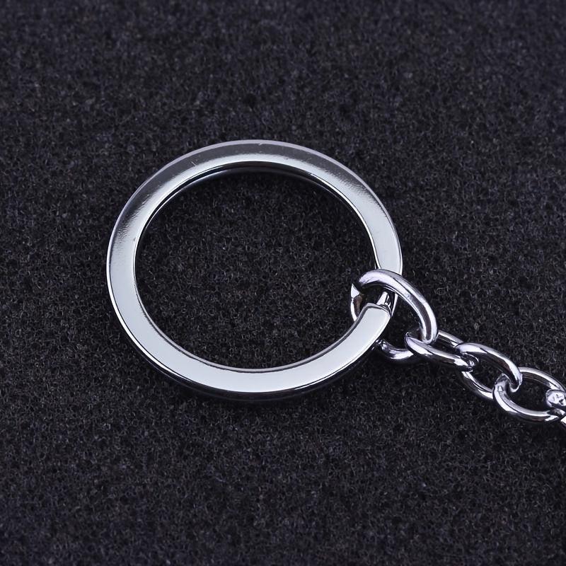 Men's Bronze Shield Keychain Pendant