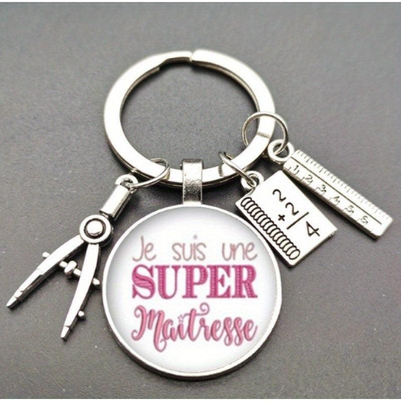 Teacher Gift Pendant Keychain For Men Graduation Season Gift