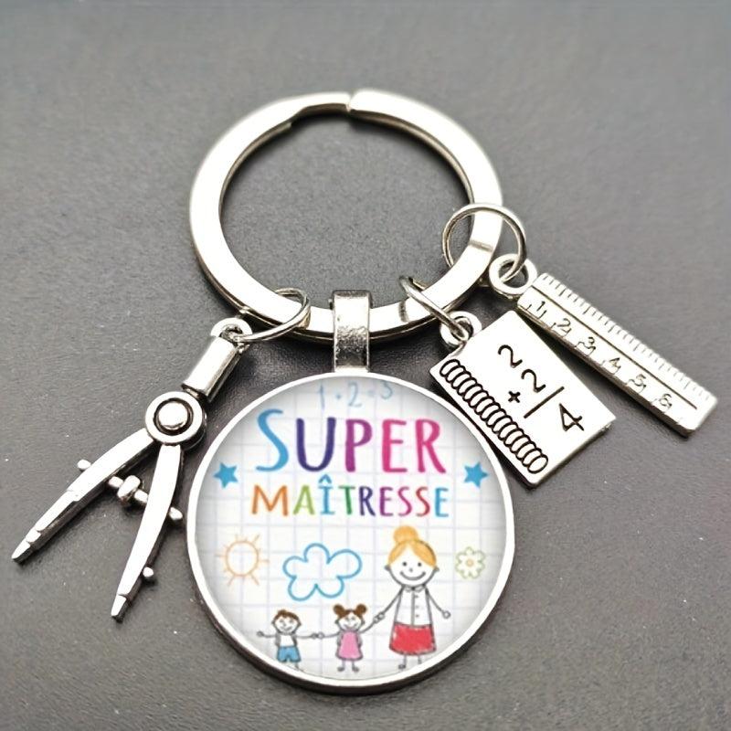 Teacher Gift Pendant Keychain For Men Graduation Season Gift