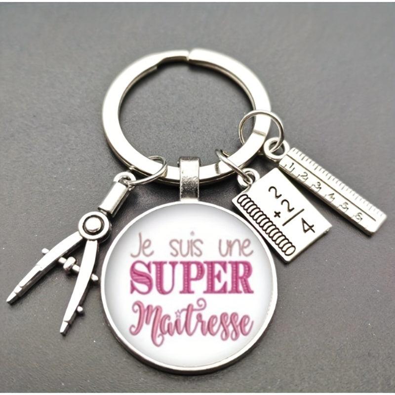 Teacher Gift Pendant Keychain For Men Graduation Season Gift