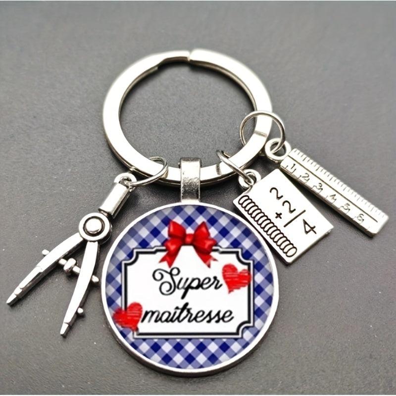 Teacher Gift Pendant Keychain For Men Graduation Season Gift