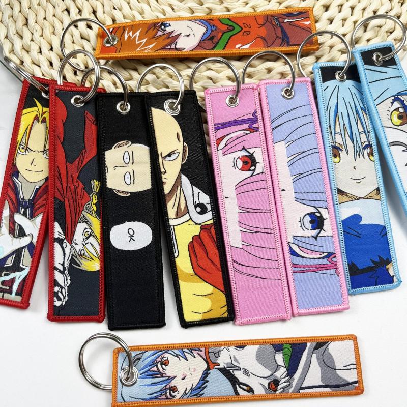 Anime Figure Charm Keychain Backpack Purse Accessory