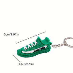 3D Cartoon Sneakers Key Chain Pendant Basketball Shoes Bag Pendant
