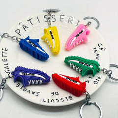 3D Cartoon Sneakers Key Chain Pendant Basketball Shoes Bag Pendant