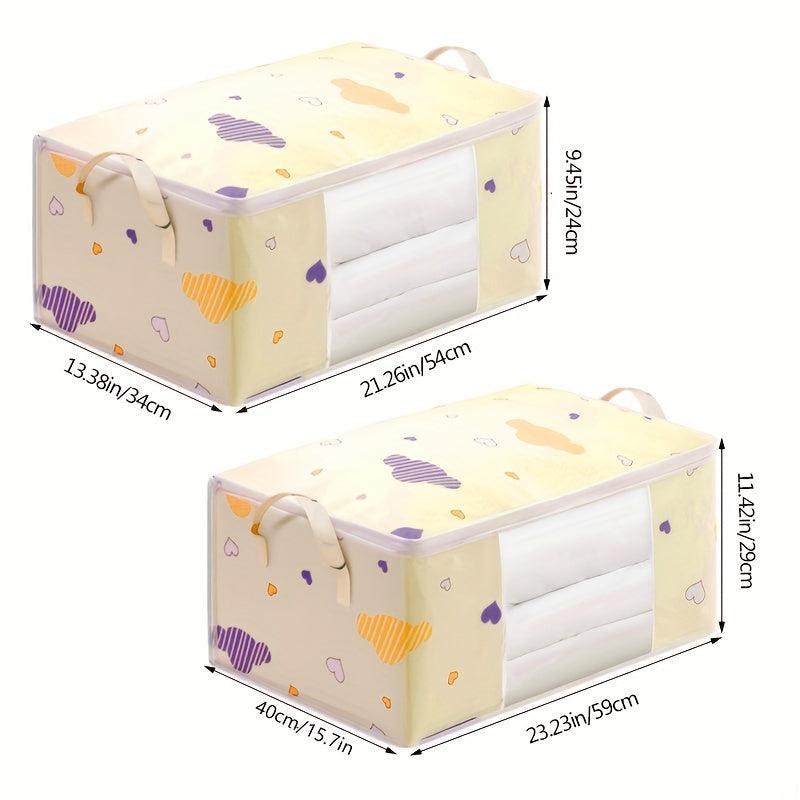 Large Capacity Clothing Storage Bag, Dust-proof and Moisture-proof Quilt Organiz