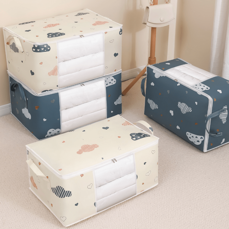 Large Capacity Clothing Storage Bag, Dust-proof and Moisture-proof Quilt Organiz