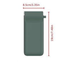 Silicone Sunglasses Storage Bag Waterproof Travel Pouch