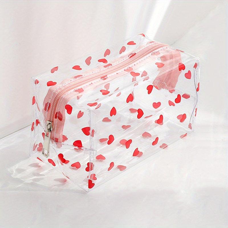 Makeup Pencil Storage Bag Zipper Waterproof Cosmetic Bag
