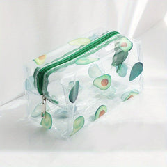 Makeup Pencil Storage Bag Zipper Waterproof Cosmetic Bag