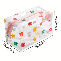 Makeup Pencil Storage Bag Zipper Waterproof Cosmetic Bag