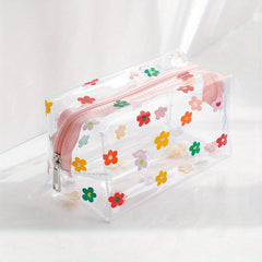 Makeup Pencil Storage Bag Zipper Waterproof Cosmetic Bag