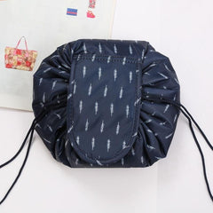 Large Travel Toiletry Bag Drawstring Cosmetic Organizer