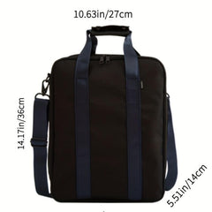 Hangable Nylon Travel Bag Large Capacity Portable Shoulder Crossbody Bag