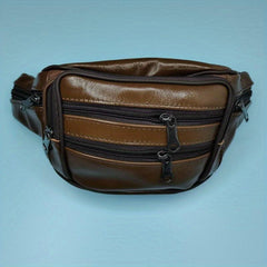 Leather Waist Bag First Layer Cowhide Mobile Phone Bag